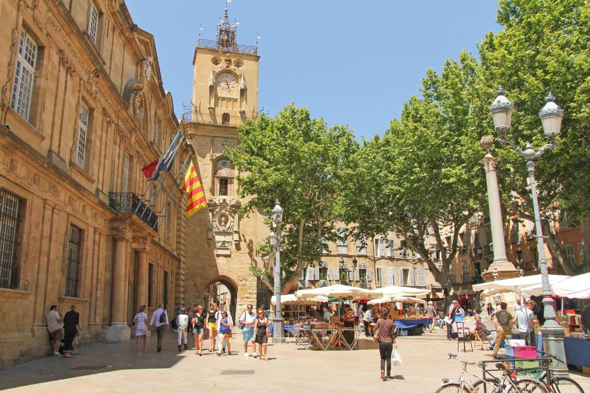 Toits Vieil Aix - Appartement De Charme Avec Terrasse D'Exception Centre Ville Historique Proche Cardeurs Et Mairie Aix-en-Provence Exteriör bild